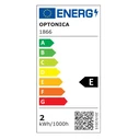 Λάμπα Optonica LED G45 1866 Filament 2W 2700K 200lm E27