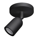 Φωτιστικό Spot Optonica 2022, για λάμπα GU10, πλαστικό, IP20, μαύρο