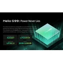 ONERugged P1 Dual SIM (8/128GB) Ανθεκτικό Smartphone Μαύρο