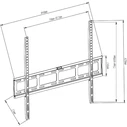 Βάση Τηλεόραση Osio OSMA-1384 36 80 VESA 800 x 600