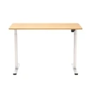 Γραφείο Οsio OSMA-9110W Λευκό ηλεκτρικά ρυθμιζόμενο σε ύψος με μπεζ τάβλα -120 x 60 cm