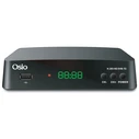 Ψηφιακός Δέκτης Osio OST-3545D DVB-T/T2 Full HD H.265 MPEG-4 με USB και χειριστήριο για TV & δέκτη