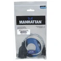 Αντάπτορας USB 2.0 αρσ. σε Rs-232 αρσ. Manhattan