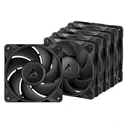 Case Fan 12cm Arctic P12 Pro PST - 5 Pack - Black 3000 RPM PWM
