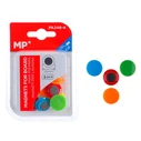 MP magnetic set PA348-4, round 20mm, colored, 8 pcs