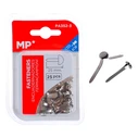 Διχαλωτοί Συνδετήρες Mp Pa352-3 Μεταλλικοί 25mm Ασημί 25τμχ