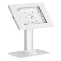 Βάση Tablet Brateck επιτραπέζια PAD34-03, αντικλεπτική, 9.7-11", λευκή