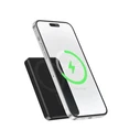 Energenie Μαγνητική MagSafe Power Bank 5000mAh 15W με USB-C Power Delivery Μαύρο