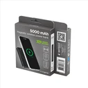 Energenie Μαγνητική MagSafe Power Bank 5000mAh 15W με USB-C Power Delivery Μαύρο