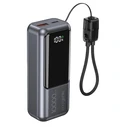 Energenie Compact Power Bank 10000mAh 20W με USB-A & USB-C (PD/QC) Γκρι