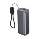 Energenie Compact Power Bank 10000mAh 20W με USB-A & USB-C (PD/QC) Γκρι