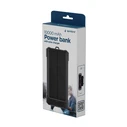 Power Bank Gembird Solar 10000Mah Black