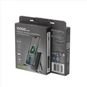 Energenie Μαγνητική Power Bank MagSafe 10.000mAh 15W με Stand Μαύρο
