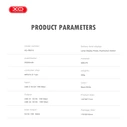 XO Powerbank 20000mAh Μαύρο PB313