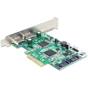 Controller PCIe Delock 2x USB3.0 ext + 2x SATA 3 int