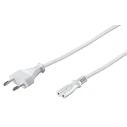 Καλώδιο Τροφοδοσίας Microconnect Euro (IEC C7) 10m Λευκό - PE0307100W