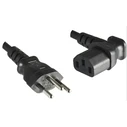 Microconnect Power Cord Swiss C13 90° 1.8m PE160418A