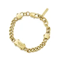 Ανδρικό Βραχιόλι Police Peagb0002105 (21cm) από Ατσάλι Golden