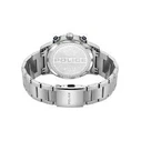 Ανδρικό Ρολόι Police Pewjk2203303 (48mm) Μεταλλικό Μπρασελέ Ασημί