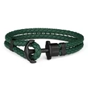 Βραχιόλι Unisex Paul Hewitt Ph-Ph-L-B-Gxs (14-15cm) Δερμάτινο Green