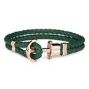 Βραχιόλι Unisex Paul Hewitt Ph-Ph-L-Rgxxl (19-20cm) Δερμάτινο Green