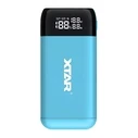 Φορτιστής Μπαταριών /Power bank για 18650 XTAR PB2S Blue