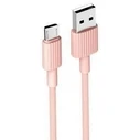 XO USB Charging and Data Cable for Micro USB Pink NB156