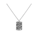 Ανδρικό Κολιέ Necklace Police Pj26483Psu-01 (600Mm) από Ατσάλι Grey