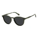 Polaroid Men's Sunglasses PLD4191/S 4C3 (51/20/145) - Acetate (Coccaline) Green Frame, Grey Polarized UV400 Lenses