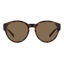 Polaroid Suncover Unisex Fit-Over Sunglasses Brown Tortoise Polycarbonate Frame PLD9017/S 086/SP