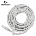 Καλώδιο Δικτύου Cablexpert CAT5 UTP MOLDED STRAIN RELIEF 50U PLUGS GREY 15M