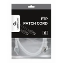 Καλώδιο Δικτύου Cablexpert FTP CAT6 WHITE SHIELDED 1M