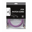 Καλώδιο Δικτύου Cablexpert FTP CAT6 Patch Cord Purple Shielded 3M
