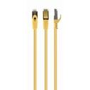 CABLEXPERT S/FTP Cat6a LSZH Patch Cord 0.25m Yellow (PP6A-LSZHCU-Y-0.25M)