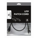 Καλώδιο Δικτύου Cablexpert UTP CAT6 0,25M Black