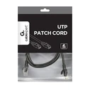 Καλώδιο Δικτύου Cablexpert UTP CAT6 Patch Cord 1.5M Black