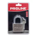 Λουκέτο Proline ασφαλείας 24860, 4x κλειδιά, μεταλλικό, 60mm