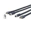 Vivolink Καλώδιο HDMI male - HDMI male 10 m Μαύρο