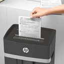 Καταστροφέας Εγγράφων HP OneShred 8CC 2801 με συνδετήρες και καρτών Cross Cut P4