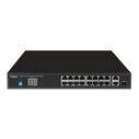 Network Switch Himax PoE PS11602FE-L, 16x PoE/2x Ethernet/2x SFP έως 1000Mbps