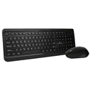 Σετ Πληκτρολόγιο Και Ποντίκι Ασύρματο Powertech PT-1060, 1600dpi, μαύρο