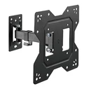 Βάση Τηλεόρασης Powertech επιτοίχια PT-1128 23-43", full motion, 30kg