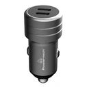 Φορτιστής Αυτοκινήτου Powertech PT-1149, 2x USB-C, 100W PD, γκρι