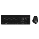 Σετ Πληκτρολόγιο Και Ποντίκι Ασύρματο Powertech PT-1154, 2.4GHz & Bluetooth, μαύρο
