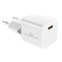 Φορτιστής Τοίχου Powertech PT-1223, USB-C, 20W, Λευκός