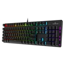 Gaming Μηχανικό Πληκτρολόγιο Powertech Pt-1254, Ενσύρματο, RGB, Μαύρο
