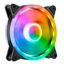 Case Fan 12cm Powertech Pt-1284 Για Pc, LED RGB, 1200Rpm