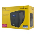 UPS Powertech Line Interactive Pt-1298 με Οθόνη, 2200Va, 1320W, 4X Schuko, 2X Rj45/Rj11