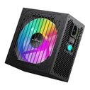 Τροφοδοτικό 700W Powertech Pt-1311, 80Plus Bronze, Atx, 120Mm RGB Fan, Semi Modular