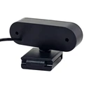 Webcam Powertech PT-1382, 2MP, 1080p FHD, ρυθμιζόμενη εστίαση, 1.5m, Μαύρη
